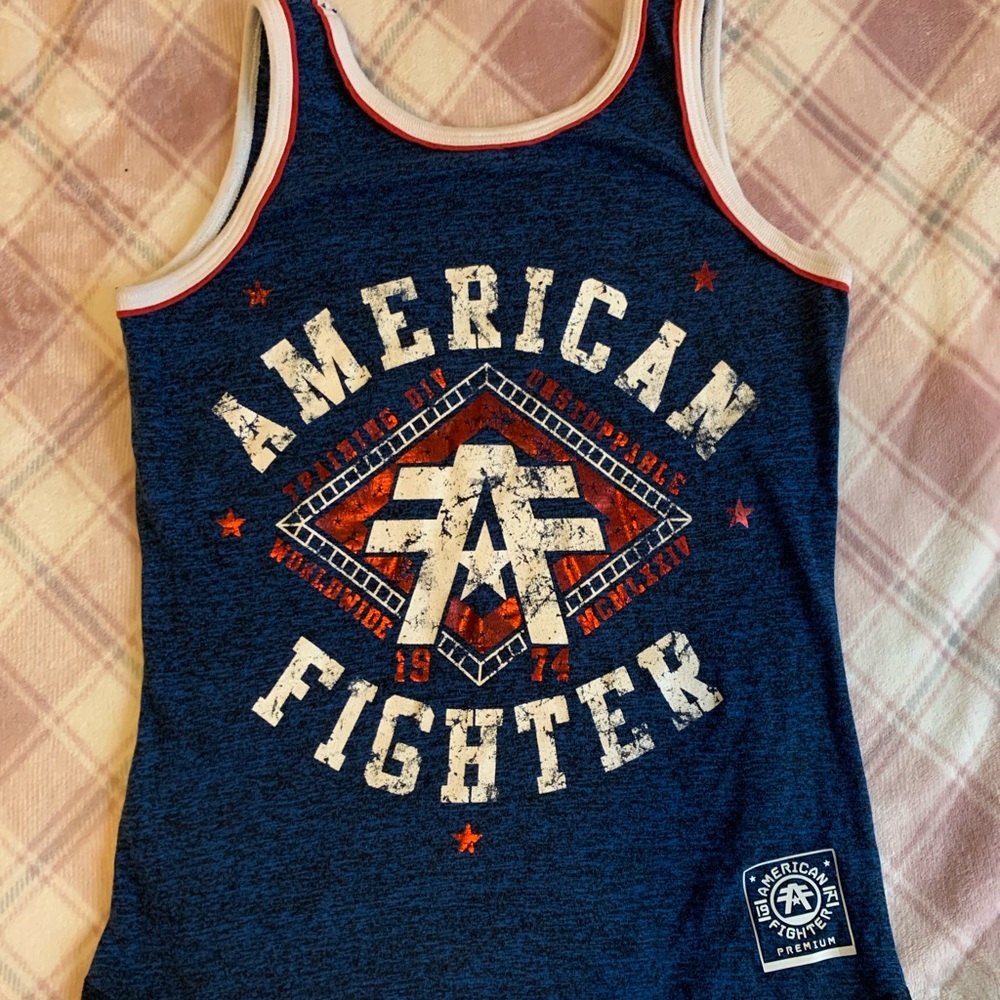 American Fighter tank top